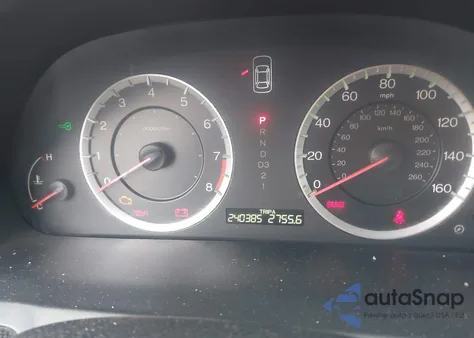 2010 Honda Accord 2.4 Ex-L из США, поврежденный, VIN 1HGCP2F85AA156369